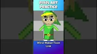 Toon Link - Wind Waker - Pixel Art Practice