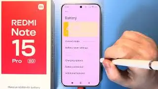 Redmi Note 15 Pro 5G &mdash; Как включить/выключить режим защиты от холода