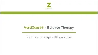 Balance Therapy with VertiGuard&reg;. Eight tip-top steps with eyes open.
