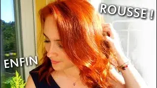 Décoloration + Henné = Cheveux de feu 🔥❤️