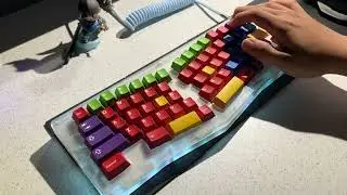 My First GMK keycaps | Akko ACR Alice pro Soundtest | T1 Holy Panda (Frankenswitch) | GMK Handarbeit
