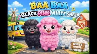 Baa Baa Black Sheep 🐑🎶 | Popular Nursery Rhyme for Kids | Baby Songs & Rhymes
