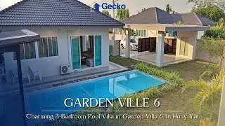 Charming 3-Bedroom Pool Villa in Garden Ville 6, In Huay Yai | Price Sale ฿12,900,000/Rent ฿78,000