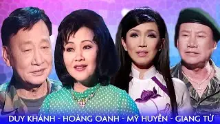 Duy Kh&aacute;nh, Ho&agrave;ng Oanh, Giang Tử, Mỹ Huyền - LK 24 giờ Ph&eacute;p, Th&agrave;nh Phố Sau Lưng, Con Đường Xưa Em Đi