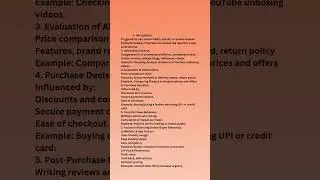 Online Buyer Behaviour/Marketing Management