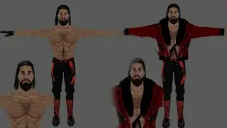 WWE 2K22 PSP: Seth Rollins WWE 2K22 PSP Mod | Pac + Textures