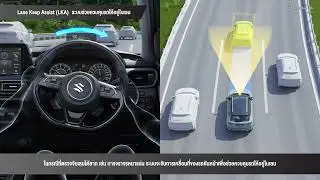 | SUZUKI SAFETY SUPPORT | - LANE KEEP ASSIST (LKA) / LANE DEPARTURE PREVENTION (LDP)