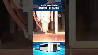 #Short #Senfenglaser 30kw high power laser cutting machine cutting 80mm carbon steel