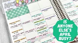 April Is Going To Be Busy! | Monthly Plan With Me