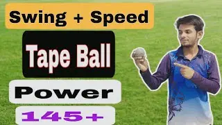 ✅Tape Ball speed 145+ 🔥 Speed || Increase bowling speed 🏏 Tape Ball ✅ #cricket93 #tapeball