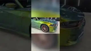 Dodge Scat Pack Color Shifting Wrap (Directional Film)