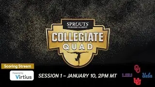 Virtius Scoring Stream - Sprouts Farmers Market Collegiate Quad: Session 1 - Women's NCAA Gymnastics
