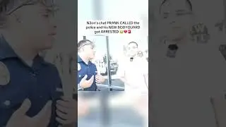 В чате N3on разыграл пользователя, который вызвал полицию, и его нового телохранителя арестовали....
