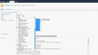 BPC SQL Query Builder short functionality demo 2.avi