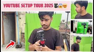 My Youtube Setup Tour 2025 Vlog || New Channel Start 🎥😍❤️ @RudrakshVlogging