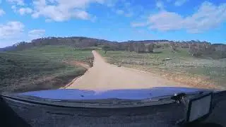 Driving the dirt section of Bobeyan Road from Adaminaby to Canberra after the January 2020 bushfires