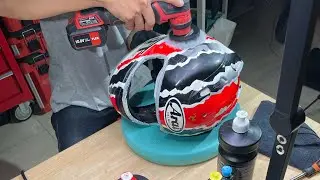 ส่งงาน‼️&rdquo;Full Detailing&rdquo; Arai Rx7 RR5 TT Doohan + ปรับขาว🤍🔴🏁