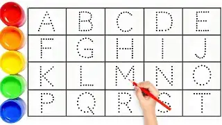 ABC Alphabet | Easy abcd | ABC Song for Kids | Learn A to Z Phonics & Dotted Writing ABCD #abcsong