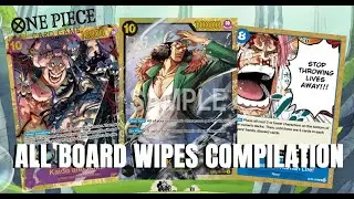 All Board Wipes in the Game I OPTCG Compilation