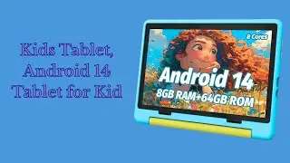How  Android 14 Kids Tablet 2025 is Best | 10-Inch WiFi Tablet with Parental Controls & Case