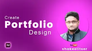 Create Portfolio Design in Adobe XD
