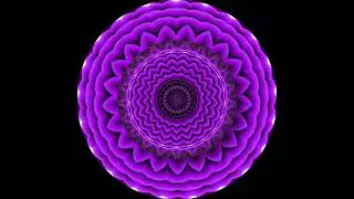Happy Holidays From Dallas Digital Art 3 minute UHD Triple Fractal Kaleidoscope Animation