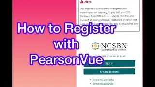 How to Register with PearsonVue | NCLEX-RN | NYSED | ATT within 48hours