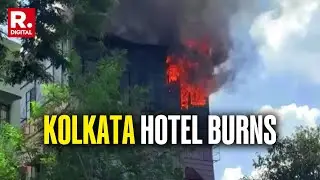 Breaking: Massive Fire Breaks Out At Kolkata's Blue Cherry Guest House Rooftop