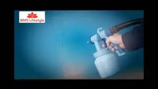 BMS Lifestyle Electric Paint Gun Sprayer with 3 way Spray Head