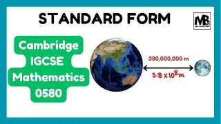 Standard Form -IGCSE Mathematics #igcse #standardform #gcsemaths #singapore #oman #qatar #singapore