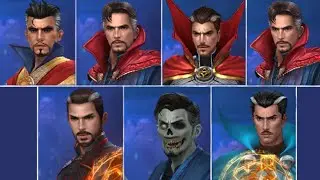 Doctor Strange all Uniforms showcase .