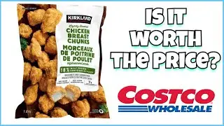 KIRKLAND Chicken Breast Chunks - Airfrying and Review