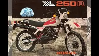 COMERCIAL DE TV HONDA XL 250R 1982 ホンダ XL 250R モーターサイクル マーシャル  #motovlog #motorcycle EMILIO DE MELLO