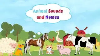 Animal Sounds and Names | Learn Animal Sounds