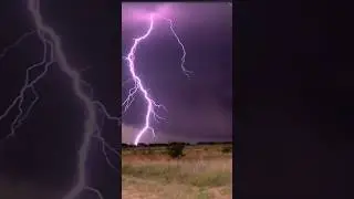 Lightning Strikes in the Desert