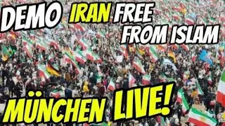 LIVE ❗️ Demo M&uuml;nchen Reza Pahlavi Rede Free Iran Donald Trump Protest M&uuml;nchner Sicherheitskonferenz