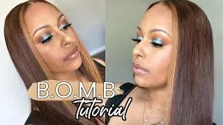 BLACK OWNED MAKEUP BRAND Tutorial! | Collab ft. @JeunieBee