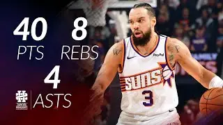 Dillon Brooks 40 pts 8 rebs 4 asts vs Pistons 25/26 season