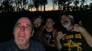 Night hiking with Tramily!!!