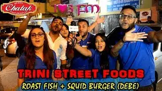 Trini Street Foods - Roast Fish & Squid Burgers