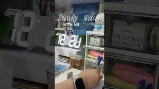 Study vlog With me 𖤐.ᐟ📑 #study #studyvlog #productivestudyroutine