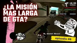¿La Misión MÁS LARGA? Sobreviviendo a Big Smoke 🏍️ | GTA San Andreas Gameplay (Episodio 6)