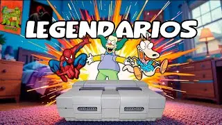 ¡Los Juegos de CARICATURAS en SNES que Marcaron Nuestra INFANCIA!