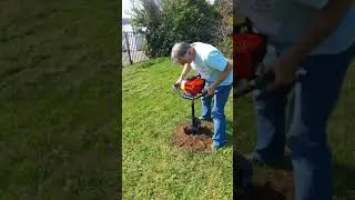 tari&egrave;re Bu-Ko power en action. superbe outil pour faire des trous