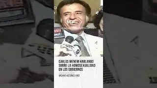 MENEM  1993#homosexualidad