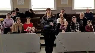 Ідучи по дорозі до неба 5.03.2023 г.Церковь ЕХБ Пос.Высокий Пение Соло Христианские песни
