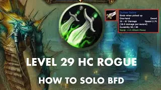 Commentary guide: How to solo Blackfathom Deeps as HC SSF Rogue (no engi/world buffs)