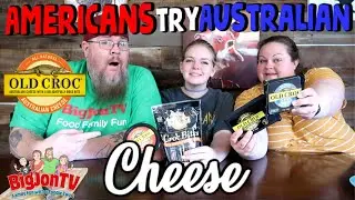 Americans Try Australian Cheese || Foreign Food Friday