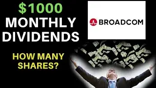 How Many Shares Of Stock To Make $1000 A Month? | AVGO Stock