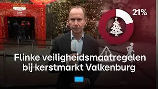 Roadblocks, camera's en tassencontrole bij kerstmarkt Valkenburg | RTL Nieuws